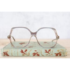 Vintage 1970s Eyeglasses Austria Size 54-14 NOS Retro Grandma Chic Multicolor